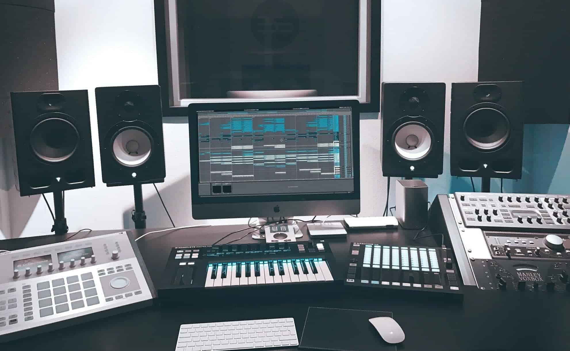 How to set uo an ableton studio wth mac